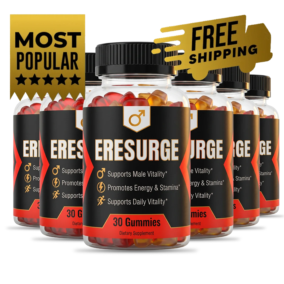 Eresurge      6 Bottle Bundle – Best Value Energy & Metabolism Support